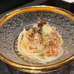 四季彩ダイニング　春 - ◇香箱蟹乗せ半田素麺