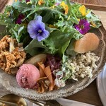 お茶とお花とモンブラン プランツ - 