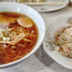 ラーメンユタカ - ﾁｬｰﾊﾝｾｯﾄ1400円