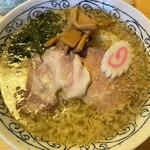 中華そば ほん田 - 塩ラーメン　ストレート細麺