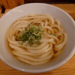 肉讃岐 甚三うどん - かけ：390円