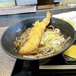 なんか喰ぃ亭 - 大盛り海老天そば(1.5玉)