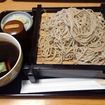 おそば高砂家 - 鴨せいろ 蕎麦大盛り