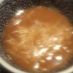 麺屋一燈 - 一燈　特製濃厚魚介つけめん（つけ汁お替り）