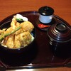 Issaku - いっさく天丼　和膳セット　1340円　大盛　50円