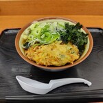 デイリーヤマザキ - 料理写真:白えびかきあげそば