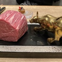 鉄板焼きWAGYU LIVERARY - シャトーブリアンの塊