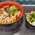 うどん そば 壺屋 - 料理写真:ミニどて煮丼と麺類のセット630円(画像はおうどん)