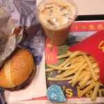 McDonalds - 炙り醤油風 ダブル肉厚ビーフセット
