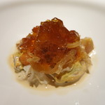 エクアトゥール - 馬糞雲丹　フカヒレ　ズワイガニ　ムール貝　