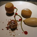 エクアトゥール - フォンダンマロン　アールグレイのアイス