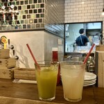 ニホンバシ・ブルワリー - 野菜ジュース、ジンジャーエール