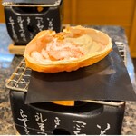 磯のがってん寿司 - カニ甲羅焼き