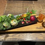 Baan thai - えびとアボカドの生春巻き