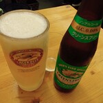 227953205 - 生ビールとノンアルコールビール