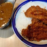 エチオピアカリーキッチン - ジャンボチキンカツカレー