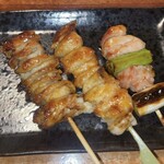 やきとり 廣木 - やきとりタレ味､優しくマイルドな味付け・完璧な焼き方！