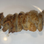 やきとり 廣木 - 皮串（塩）220円！