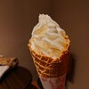 赤れんがcafe - ソフトクリーム(はちみつ)(380円)