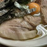 らぁめん 大安 - チャーシューというか、肉！