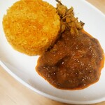 珈琲丸 - ポークビンダールカレー