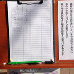 ウェイティングリスト