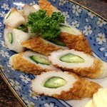 市民酒蔵諸星 - 竹輪きゅうり(200)　シンプルながら定番メニューだな