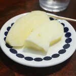 キッチン ブルー グローブ - 反対側から