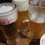しゃぶしゃぶ温野菜 - ビールは8杯飲みました。