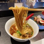 Japanese Soba Noodles 蔦 - 【特製トリュフ雲呑 醤油Soba】(¥4000)