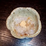 穴子料理と地酒 浅草 川井 - 穴子の稚魚(白魚的な感じ？)