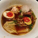 Japanese Soba Noodles 蔦 - 【特製トリュフ雲呑 醤油Soba】(¥4000)