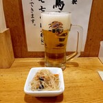 Kashiwaya - 生ビール 638円