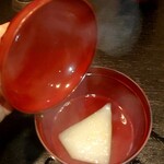 穴子料理と地酒 浅草 川井 - 大根のお吸い物(ホッとするヤツ)