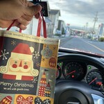 ハセガワベーカリー - クリスマスのバックに入れて下さいました♪