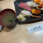 神田江戸ッ子寿司 - 豊洲と汁