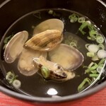 赤吉 - 浅利・いりこ出汁のお吸物