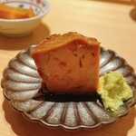 すが弥 - まるでパウンドケーキのような鮟肝