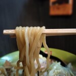 Ramen Hakke - 麺アップ