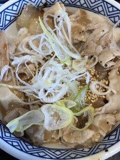 吉野家 - ねぎ塩豚丼。