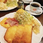 よこやま珈琲 - 料理写真:モーニングメニューBセット