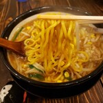 味噌ラーメン専門店 日月堂 - 太ちぢれ麺がめちゃウマ(^^)