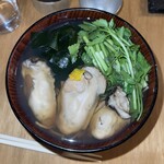 蕎麦おさめ - 牡蠣蕎麦