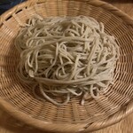 蕎麦おさめ - 粗挽き蕎麦