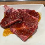 焼肉ライク - ハラミ(50g) 390円。