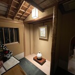 蕎麦おさめ - 個室は茶室