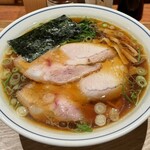 日本橋室町 焼豚 福の屋 - 焼豚中華そば醤油(¥1,380)