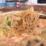 九州産直 炉端かてて - 既に麺はしなしな