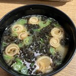 びっくりドンキー - 味噌汁