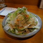 宵 - ピーラー野菜のパスタ風サラダ　600円